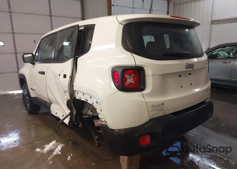 2016 Jeep Renegade Sport z USA, uszkodzony, nr VIN ZACCJBAW1GPC47251